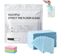 Floor Cleaning Tablets Multi-surface Cleaner, Dissolvable Floor Cleaning Solution Tablets for Hardwood, Tile, Laminate, Vinyl Floors, Compact Mopping Refills for Home Office (100Pcs)