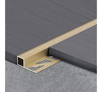 Floor Cover Strap for Gap Connection,Multi-Functional Flooring Transition Strips, Dirt-Resistant Edge Decoration, Customizable & Easy to Clean(Gold)