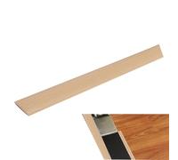 Floor Divider Strip | Elegant Wood Grain Design Door Floor Trim | Laminate Strip,Waterproof Elastic Flat Divider Strips for Joining Flor Gaps, Carpet Threshold, Tiles