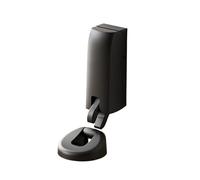 Floor Door Stoppers,Punch-Free Hydraulic Buffer Door Suction Floor Suction Anti-Collision Door Stopper for Wall and Floor Mounting Keep Doors Open(Black)