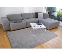 floor factory Alfombra Gabbeh Karma Gris 160x230 cm moqueta Hecha a Mano de Pura Lana Virgen