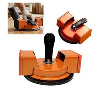 Floor Gap Fixer Tool with Vacuum Suction Cup,Heavy Duty Plank Grabber for Laminate Vinyl Flooring Gap Repair, Steel Floor Suction Cup Tool w/Rubber Pad,Adjustable Height Setter Close Unsightly Seams