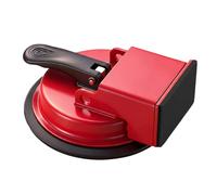 Floor Gap Repair Tool | Carbon Steel & Rubber, 4.7in X 1.6in | Heavy Duty Suction Cup Laminate Floor Closer | Durable Compact Tool For Wood, Tile, PVC