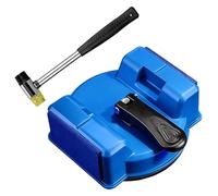 Floor Gap Repair Tool - Seam Filler with Rubber Mallet, Heavy Duty Floor Gap Repair Tool with Suction Cup, Double Head Seam Filler for Hardwood, Tile, Bathroom, Shower, Fix Dent, Crack, Scratch