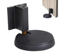 Floor Mount Door Stopper, Mechanical Windproof Holder, Silent Anti-Collision Catch, Bottom Securing Fixture, Ideal for Bathroom, Entryway, Bedroom, Workstation, Indoor Open Position Use