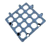 Floor Pallet, Floor Cushion, Easy Storage Waterproof Design Interlocking Grids Versatile Use, Structure Grids for Basement, Supermarket, Closet, Warehouse, 13.19x13.19x1.5inches