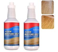 Floor Restore Eez,Rejuvenate Wood Floor Restorer,150ml Floor Restorer &,clean Hardwood Restore,Wood Floors Polishing Solution,For Shine Woods, Laminate, Vinyl,Easy Mop Application (2PCS)