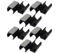 Floor Shield - Dining Chair Pads for Home Use | 12 Piece Anti Scratch Covers with Stretchable Grip & Quiet Glide for Hardwood, Carpet, Sofa Outdoor, Kitchen, Patio and Living Room 4x2x2.3cm