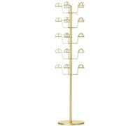 Floor Standing Hat - Easy Install Display Stand for Caps & Headwear Storage Ideal for Retail & Commercial Use & Stylish Design