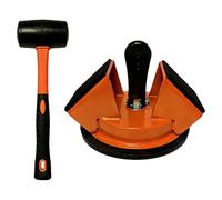 Floor Suction Cup, Heavy Duty Plank Support, 13 x 13 x 11 cm Grabber with Vacuum Seal, Reinforced Metal Gap Repair Tool, Seamless Joint Fixer with Modern Style, Manual Floor Leveler for Wood and LVP
