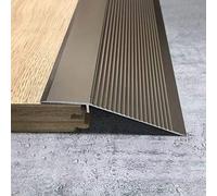 Floor Transition Strip Floor Divider Strip, Extra Wide Doorway Transition Strips,Wood to Tile Door Threshold Cover,4 Inch Wide Door Bars for Laminate Flooring,Easy to Install ( Color : Champagne Gold