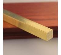 Floor Transition Strip for Gap, Heavy Duty Brass Flooring Transition Bar, Gap Connecting Strips for Wood Floor, Seam Binder Prevent Floor Gaps, for Wooden/Laminate/Tile (Size : 10x10mm)