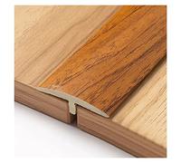 Floor Transition Strip for Gap, T-Moulding Transition Strip Self Adhesive Wood Grain Finish,PVC Decking Joint Strips for Tile Floor/Laminate/Vinyl Floor (Color : #1)