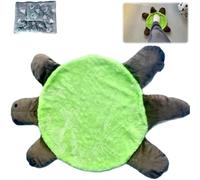 Floor Turtle Foot Mop,Cute Double-Sided Turtle-Shaped Floor Cleaning Pad,Washable Reusable Foot Hands-Free Mop Cleaner for Home and Office Floors (M)