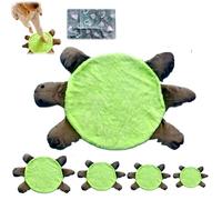 Floor Turtle Foot Mop,Cute Double-Sided Turtle-Shaped Floor Cleaning Pad,Washable Reusable Hands-Free Foot Cleaner for Home and Office Floors (30cm/11.82in)