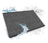 Floordirekt Alfombra de entrada a medida, 200 x 300 cm, Antracita-Negro, Alfombra de limpieza, Tela a metro, Sky