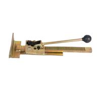 Flooring Jack, Heavy Duty Cast, Steel Adjustable, 4,33 x 1,97 x 13,78 pulgadas, Professional Tool for Plank Positioning, enderezamiento, instalación, montaje y reparación de pisos