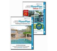 FloorPlan 2022 Deluxe & Training Bundle - Windows Version, English