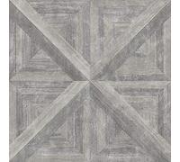 FloorPops FP3295 Townhouse - Baldosas de piso para despegar y pegar, color gris, 30,48 x 30,48 cm