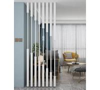 FloortoCeiling - Divisores de oficina NoDrill para dormitorio, sala de estar y comedor, modernas pantallas de privacidad y elegantes separadores de espacio