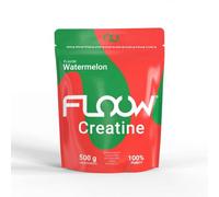 FLOOW - Creatina Monohidratada Sabor Sandía - 500g (166 Dosis) - Creatine en Polvo Pura sin azúcar ni Maltodextrinas - Creatina Micronizada 200 Mesh - Suplemento Deportivo para Masa Muscular