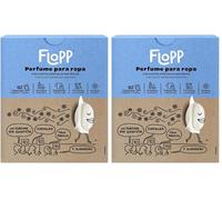 Flopp - Perfume para la Ropa con Aceites Esenciales Naturales en Pastillas - Fuerte fragancia duradera - 90 cápsulas (Paquete de 2)