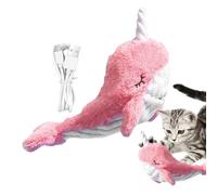 Flopping Lobster Cat Toy - Electric USB Motion Activated Pet Toy | Interactive Flapping Fish with Removable Cloth Cover, Engages Cats and Dogs for Exercise, Perfect for Bedroom and Living Room Play