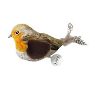 Floppy Bird Toys - 13 x 4,5 x 6 cm gato diyy, juegos de sonido | Pájaro chirriante interactivo para gatitos gatos, torres de mascotas, árboles, rascar, postes, centros de actividad, diversión