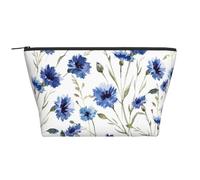 Flor Aciano, Bolsa de artículos de tocador Bolsa de Maquillaje Bolsa de cosméticos Bolsa de artículos de tocador de Viaje portátil