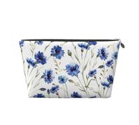 Flor Aciano, Bolsa de artículos de tocador Bolsa de Maquillaje Bolsa de cosméticos Bolsa de artículos de tocador de Viaje portátil