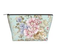 Flor Acuarela Floral Primavera, Bolsa de artículos de tocador Bolsa de Maquillaje Bolsa de cosméticos Bolsa de artículos de tocador de Viaje portátil