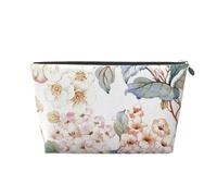 Flor Acuarela Pastel Botánico Rosa, Bolsa de artículos de tocador Bolsa de Maquillaje Bolsa de cosméticos Bolsa de artículos de tocador de Viaje portátil