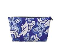 Flor Azul, Bolsa de artículos de tocador Bolsa de Maquillaje Bolsa de cosméticos Bolsa de artículos de tocador de Viaje portátil