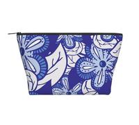 Flor Azul, Bolsa de artículos de tocador Bolsa de Maquillaje Bolsa de cosméticos Bolsa de artículos de tocador de Viaje portátil