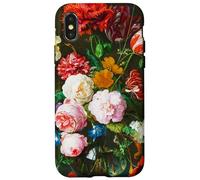 Flor Botánica Retro Carcasa para iPhone X/XS