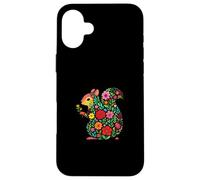 Flor de Ardilla Carcasa para iPhone 16 Plus