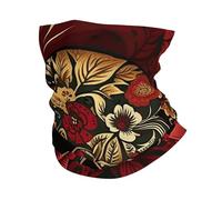Flor De Calavera Día De Los Muertos Alma Roja Mujer Hombre Sombreros Protección Solar Pasamontañas Multifuncional Bandana para Yoga Senderismo Correr