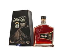 Flor de Caña Ron 25 Años Slow Aged, 40º, 700ml, Enriquecido por Volcán