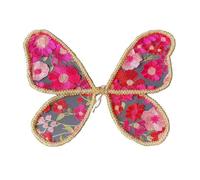 Flor de fantasía y alas angélicas de poliéster encantadoras alas cómodas para cumpleaños y Halloween de 3 a 10 años
