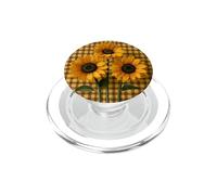 Flor de Granja Amarilla || Sol Acuarela || Girasol PopSockets PopGrip para MagSafe