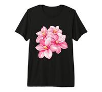Flor de Hibisco Hawaiana Hawaii Maui Aloha Surfer Camiseta Premium
