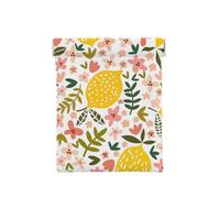 Flor De Hibisco Y Limón, Squeeze Top Wallet Bolsa de Almacenamiento para Mujer Monedero pequeño Bolsa de Cambio