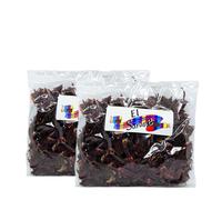Flor de Jamaica deshidratada, 100% Mexicana - Pack 2 uds. 100 gr. cada uno