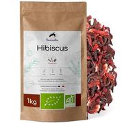 Flor de Jamaica seca 100% orgánica 1 kg -Hibisco- Bissap Karkadé Orgánico