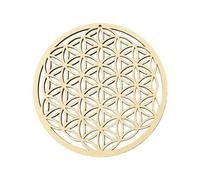 Flor de la vida decoración de pared de madera | Flor de la vida, geometría sagrada espiritualidad | patrón geométrico de arte mural decoración de meditación