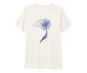 Flor de león Acuarela Flor Hierba Silvestre Planta Flores Camiseta Premium