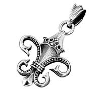 Flor De lis Colgante de Plata de Ley 925 nr.40a