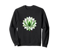 Flor de Loto Mandala Verde Sudadera