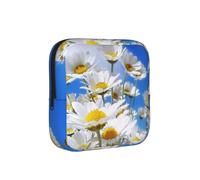 Flor de Margarita fragante,Bolsas para Guardar compresas sanitarias, Bolsas para la menstruación para Mujeres y Adolescentes.