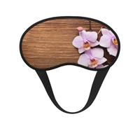 Flor de orquídea, Cubiertas oculares completas, antifaces para dormir que bloquean la luz, orejeras opacas para dormir